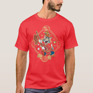 Camiseta Firecrackers de Iluminação de Tom e Jerry