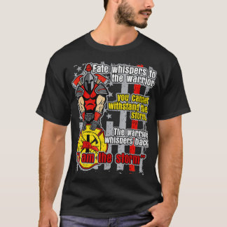 Camiseta Firefighter Trojan Warrior I Am The Storm