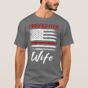 Camiseta Firefighter Wife 