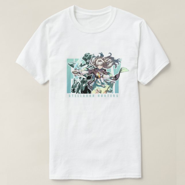 Camiseta Firefly e SAM - Honkai Star Rail (Frente do Design)