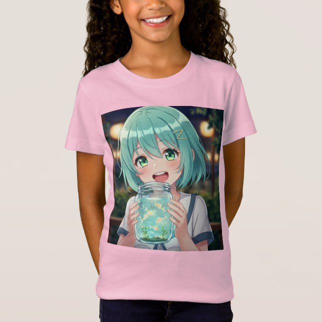 Camiseta Firefly Fish, Anime da Natasha Us (Frente)