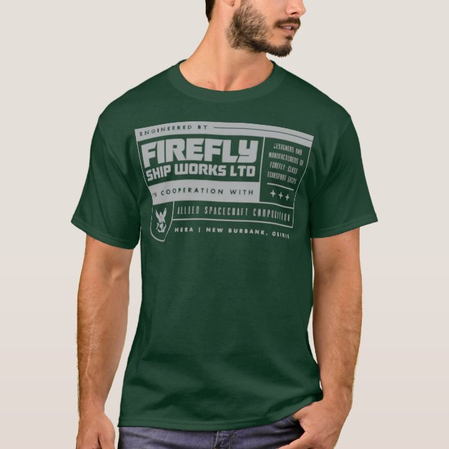 Camiseta Firefly Ship Works Ltd (Frente)