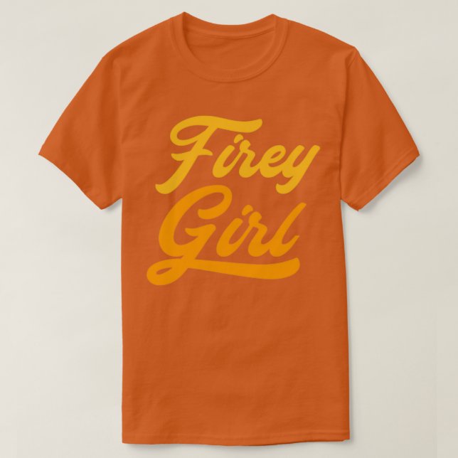 Camiseta FireGirl (Frente do Design)