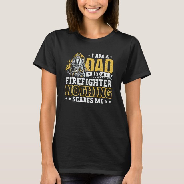 Camiseta Fireman Apparel  Firefighter Firefighting for Men  (Frente)