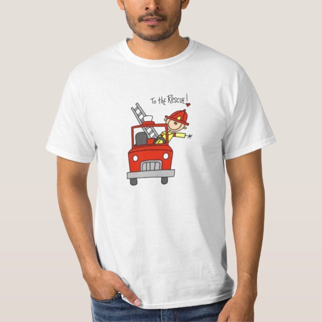 Camiseta Fireman Stick (Frente)