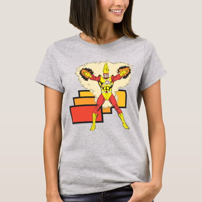Camiseta Firestorm Em Seu Elemento (Frente)