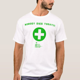 Camiseta Fireteam: O hooligan "ninguém morre hoje" t-shirt