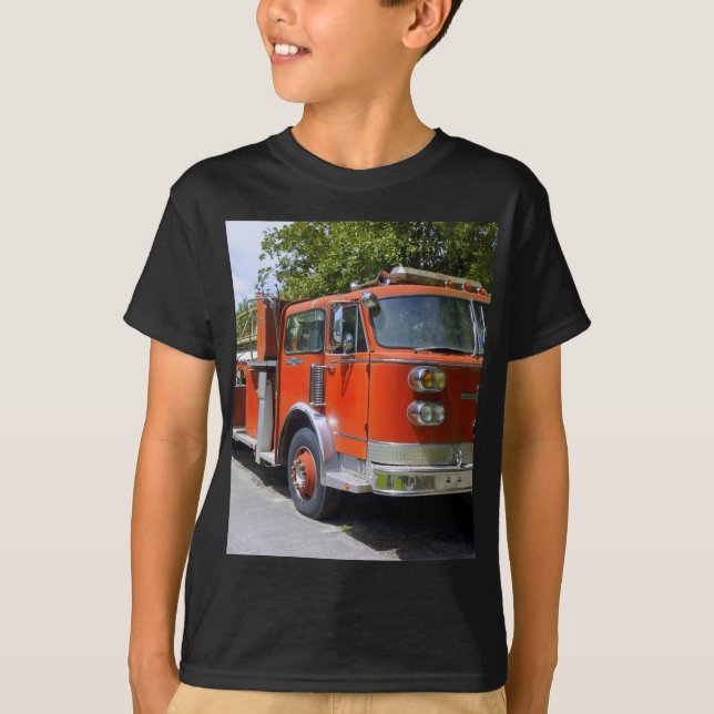 Camiseta Firetruck velho (Frente)