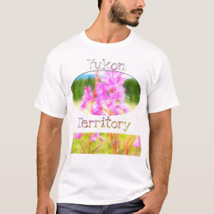 Camiseta Fireweed sonhador; Lembrança do território yukon