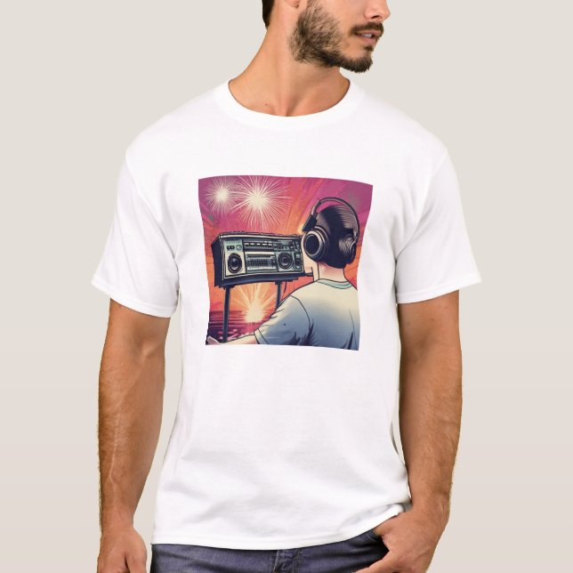 Camiseta Firework Maestro DJ T-Shirt (Frente)