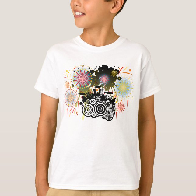 Camiseta Fireworks (Frente)