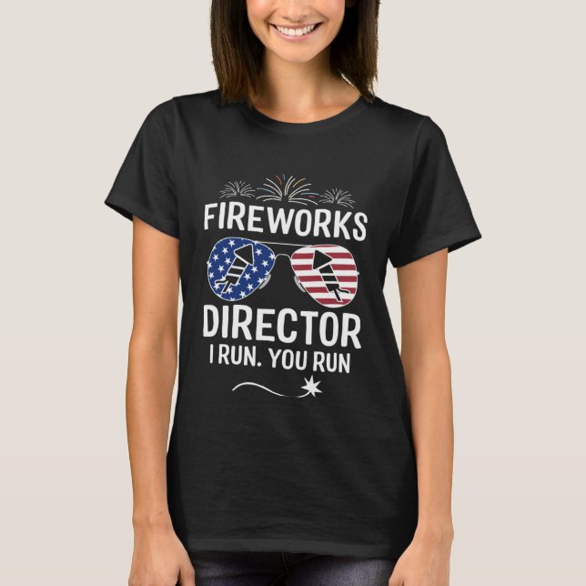 Camiseta Fireworks Director I Run You Run  1 (Frente)
