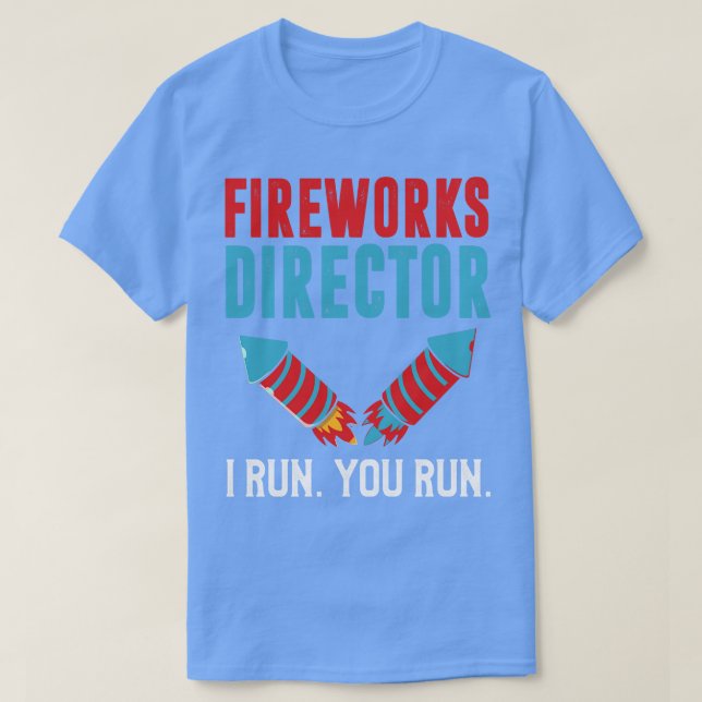 Camiseta Fireworks Diretor I Run You Run (Frente do Design)