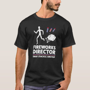 Camiseta Fireworks Diretor Snap Crackers E Pop Usa