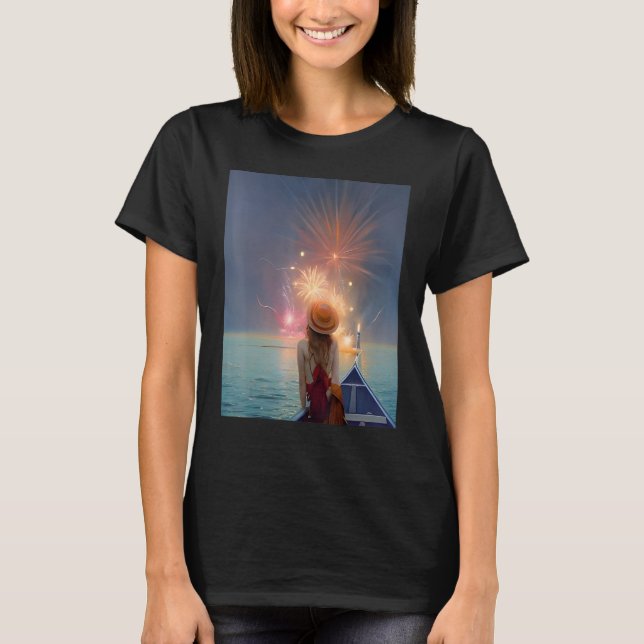 Camiseta Fireworks no Sea Eternal Love (Frente)