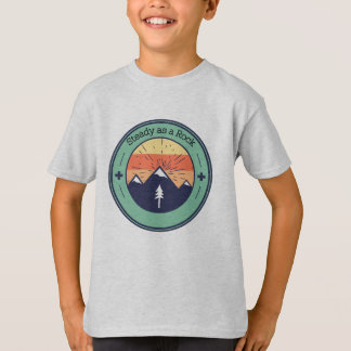 Camiseta Firme como uma Rocha