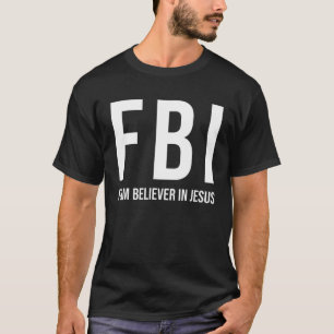 Camiseta Firme Crença Em Jesus - Presente Cristão Para Or