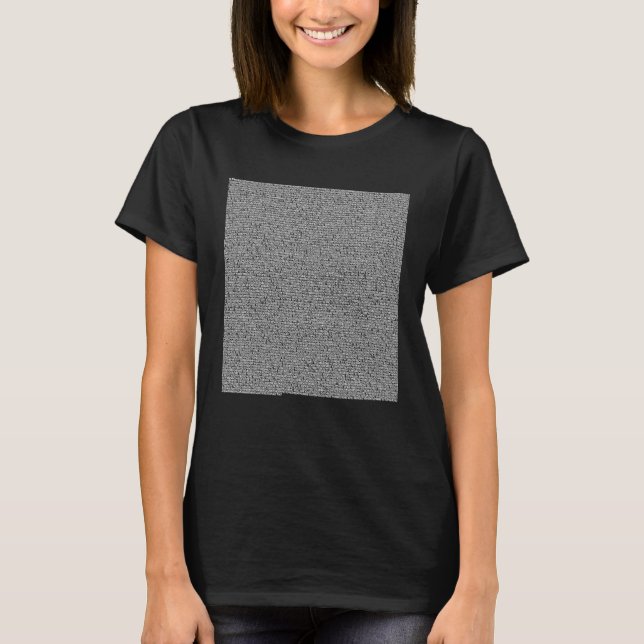 Camiseta First 10000 Digits of Pi Math Teacher Students Hap (Frente)
