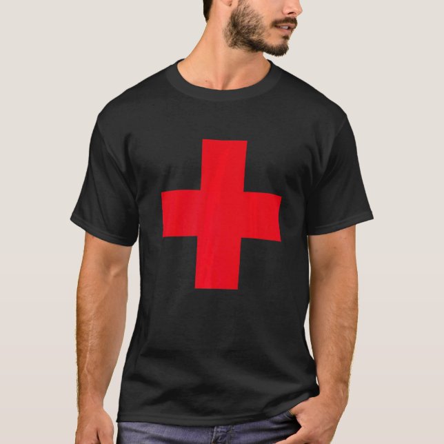 Camiseta First Aid Nurse Tees For Men Women Kids   (Frente)