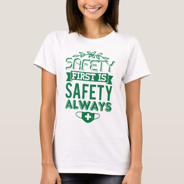 Camiseta First aid saves lives (Frente)