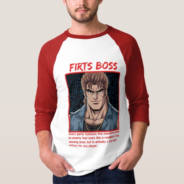 Camiseta First Boss  (Frente)