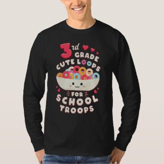 Camiseta First Day Of 3rd Grade Girl Back To School Third G