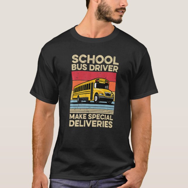 Camiseta First Day Of School Bus Driver Men Women  Bus Driv (Frente)