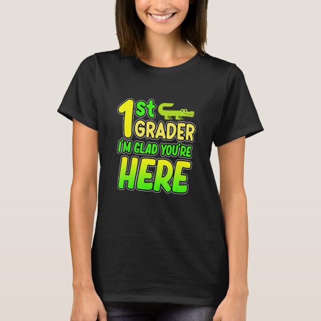 Camiseta First Grader Teacher Teaching  Teachers Day Graphi (Frente)