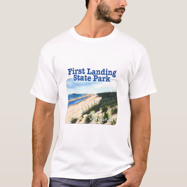 Camiseta First Landing State Park, Virginia (Frente)