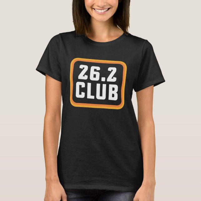 Camiseta First Marathon Runner Running 26 2 Club Marathoner (Frente)