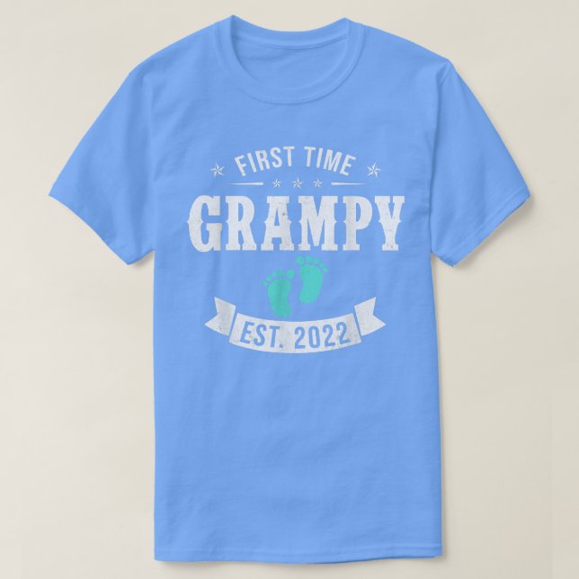 Camiseta First Time Grampy Est  (Frente do Design)