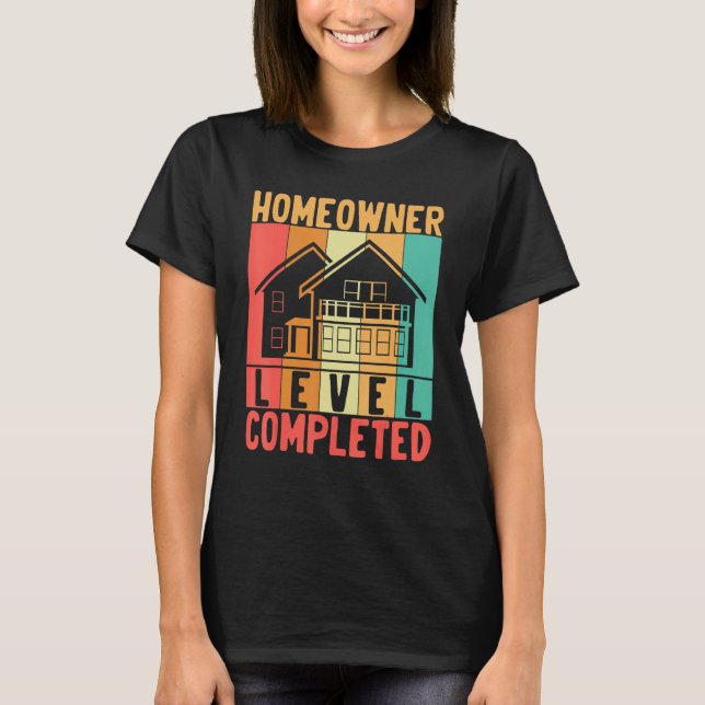 Camiseta First Time Homeowner Gamer For Moving Announcement (Frente)