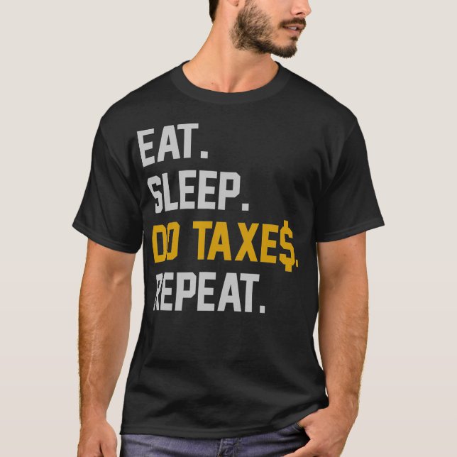 Camiseta Fiscalidade Engraçada Auditoria Fiscal Retornos Fi (Frente)