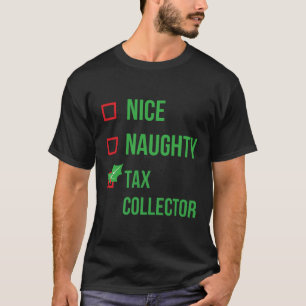 Camiseta Fisco-Cobrador Funny Pajama - Presente de Natal