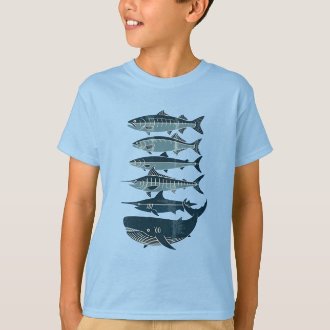 CAMISETA FISH  (Frente)