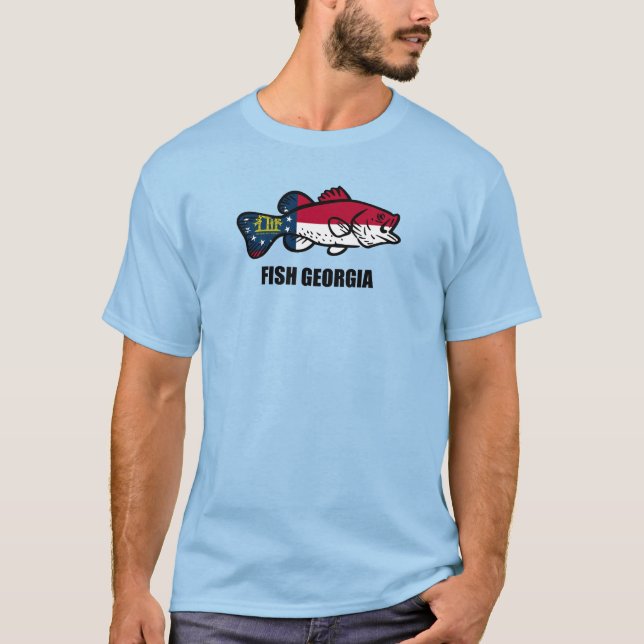 Camiseta Fish Georgia (Frente)