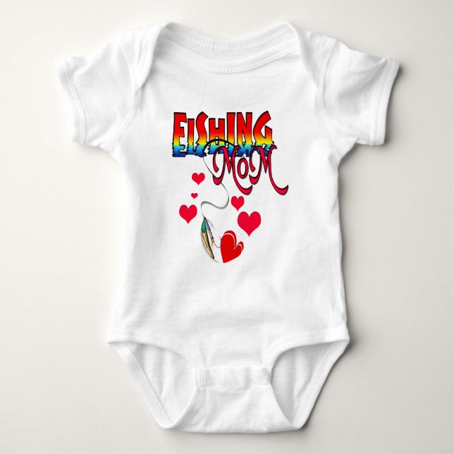 Camiseta Fish Mãe Roupa (Frente)