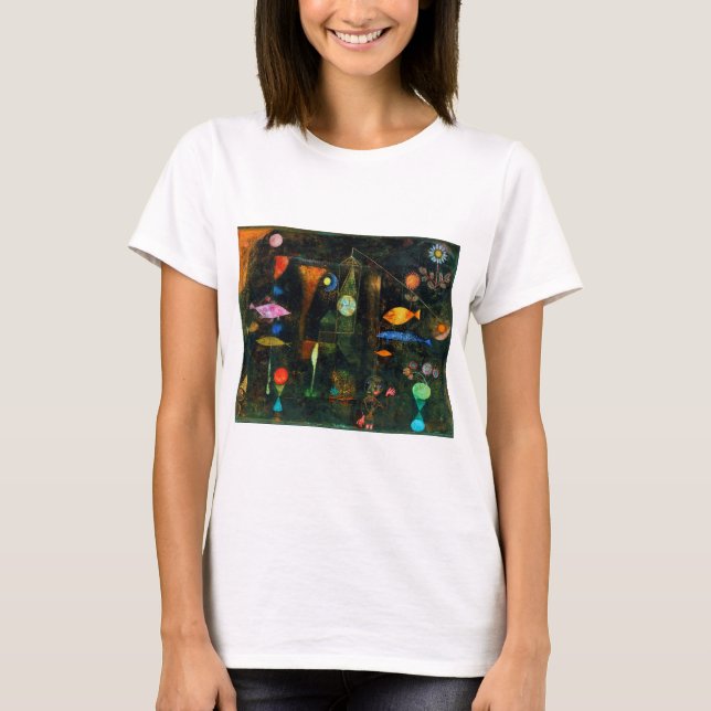 Camiseta Fish Magic, Paul Klee (Frente)