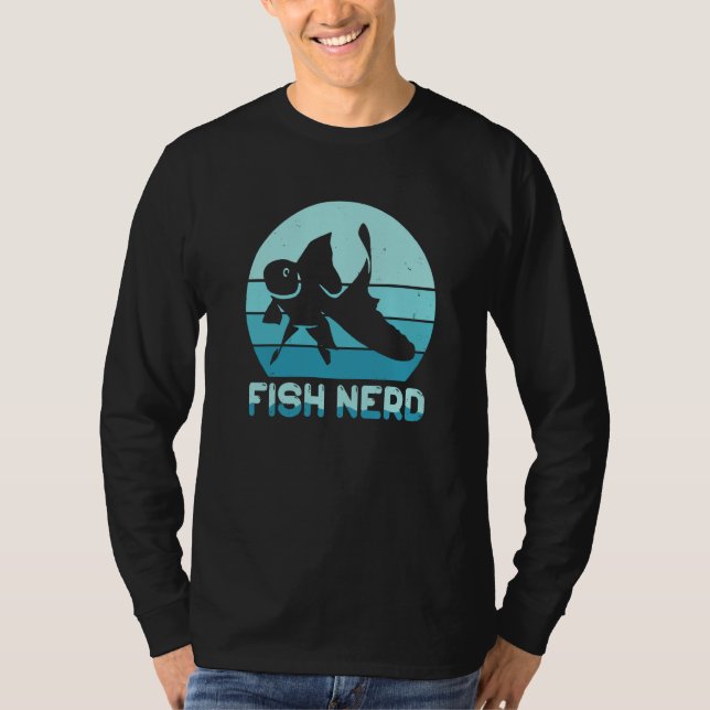 Camiseta Fish Tank Aquarist Fish Nerd  1 (Frente)