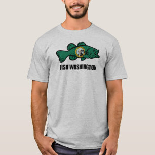 Camiseta Fish Washington