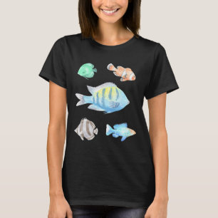 Camiseta Fish Watercolor Collection 2 Ativo