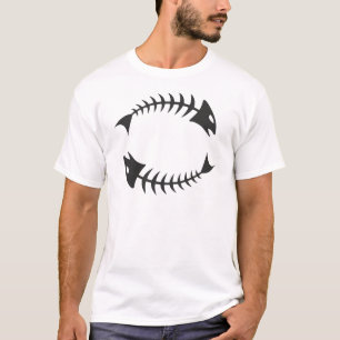 Camiseta Fishbone dobro Fischgräte