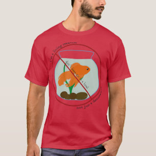 Camiseta Fishbowl não é uma decoração