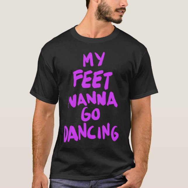 Camiseta FISHER Fanático: Quer Ir Dançar (Frente)