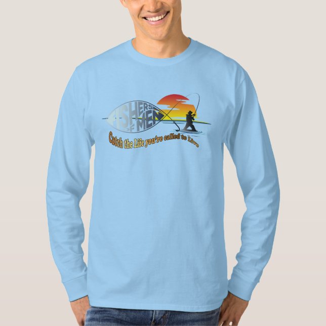 Camiseta Fisher of Men | Homens com palha longa (Frente)