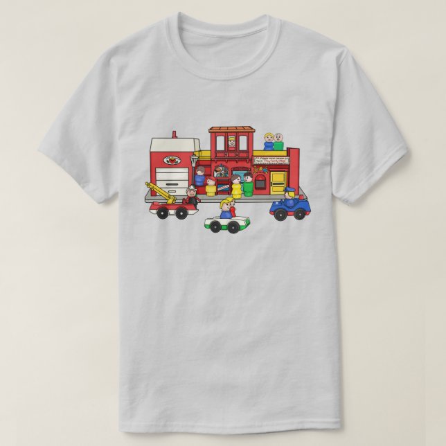 Camiseta Fisher Price Pequenas Pessoas (Frente do Design)