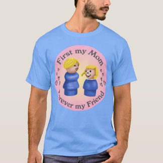 Camiseta Fisher Price Pequenas Pessoas mães retro