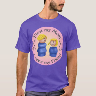Camiseta Fisher Price Pequenas Pessoas mães retro