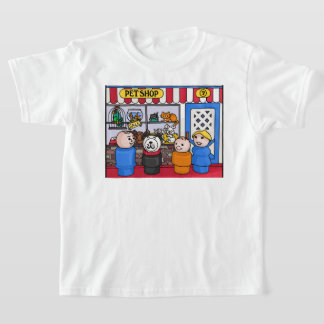 Camiseta Fisher Price Pequenas Pessoas Pet Compro Boy