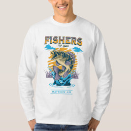 Camiseta Fishers of Men Biblical Design | Matthew 4:19